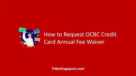 ocbc easicredit annual fee waiver